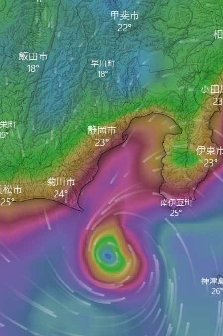 写真：【台風19号接近に伴う営業時間の変更】