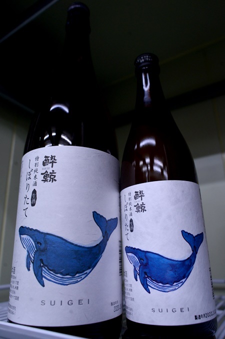写真：酔鯨 特別純米酒 しぼりたて生