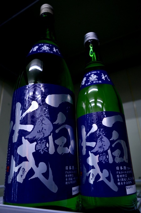 写真：一白水成 純米吟醸 槽垂れ生酒