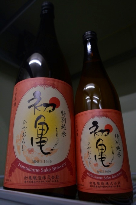 写真：初亀 特別純米 ひやおろし