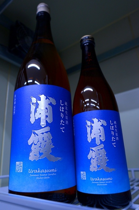 写真：浦霞 純米生原酒 しぼりたて