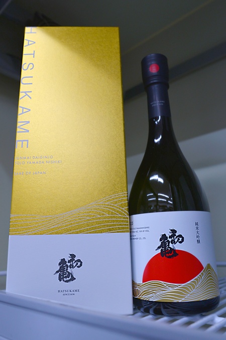 写真：初亀 純米大吟醸 東条山田錦